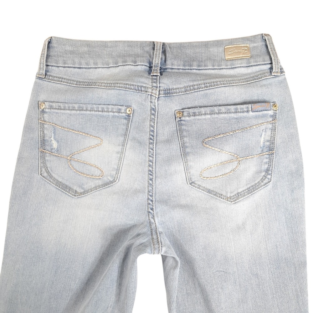 Seven7 Women's‎ Jeans Amsterdam Size 6 Tummyless High Rise Skinny Stretch Denim
